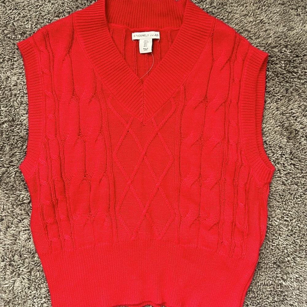 Sincerely Jules Sweater Vest